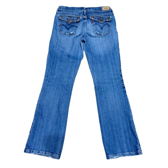 Levi's Blue Boot Cut Jeans for Women - Picture 1 of 6
